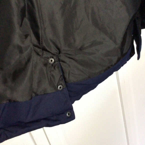 Guess Navy Puffer Parka Jacket - Picture 5 of 7
